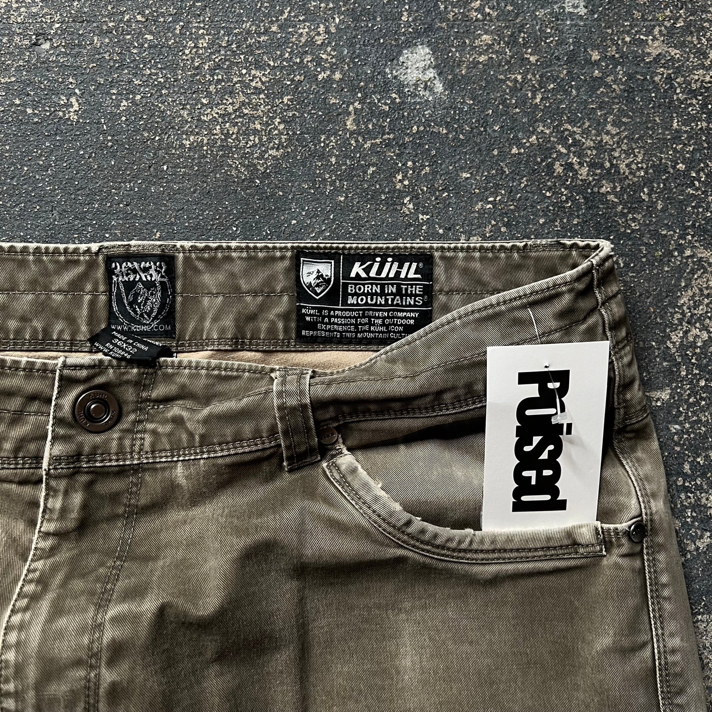 2000’s Kuhl Ryder Patina Dye Pants