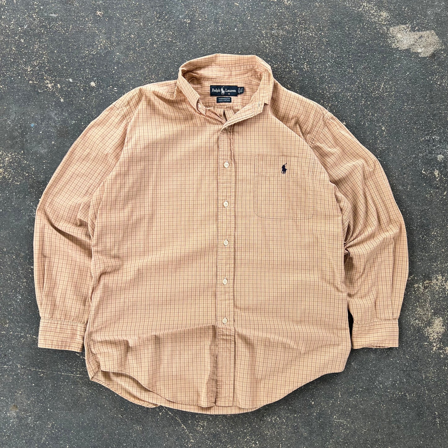 Vintage Polo Ralph Lauren Yarmouth Button Shirt