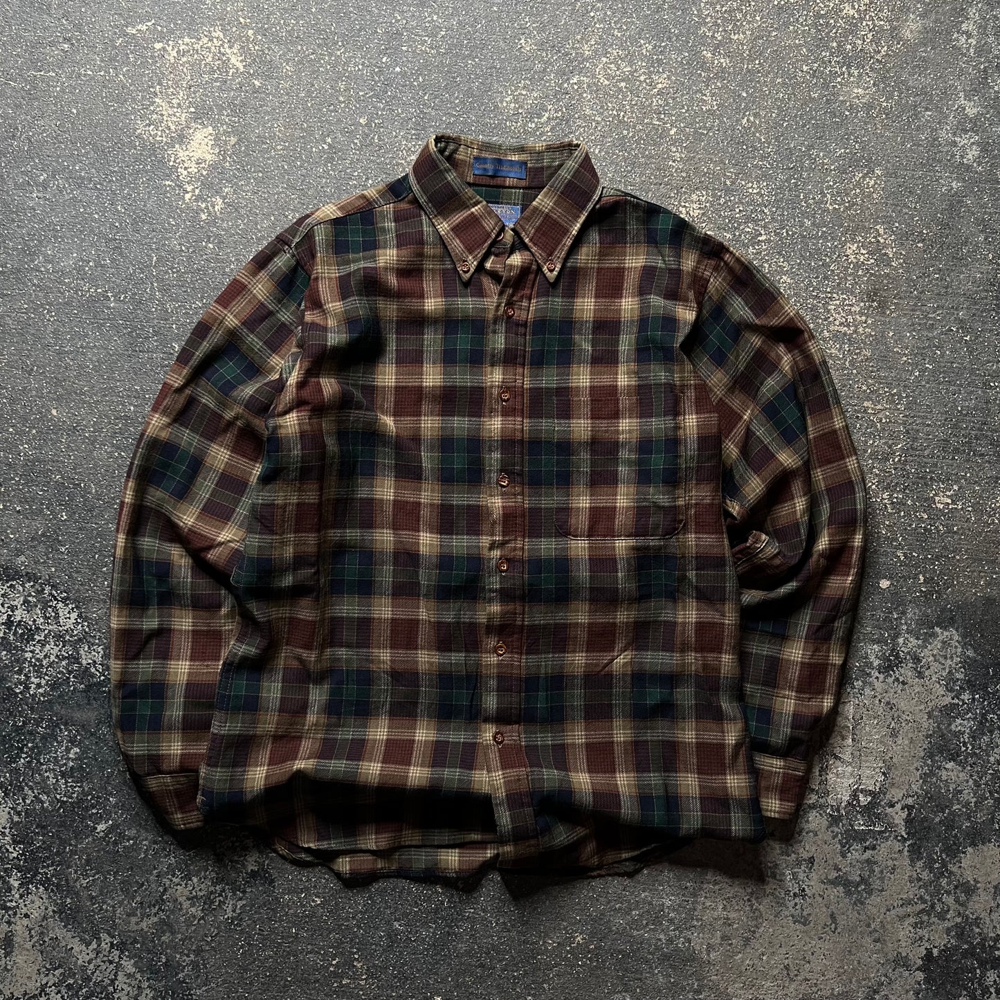 Vintage Pendleton Wool Plaid Shirt