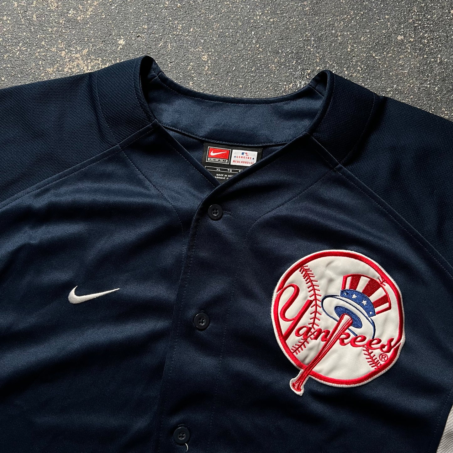 Vintage Nike NY Yankees Away Jersey