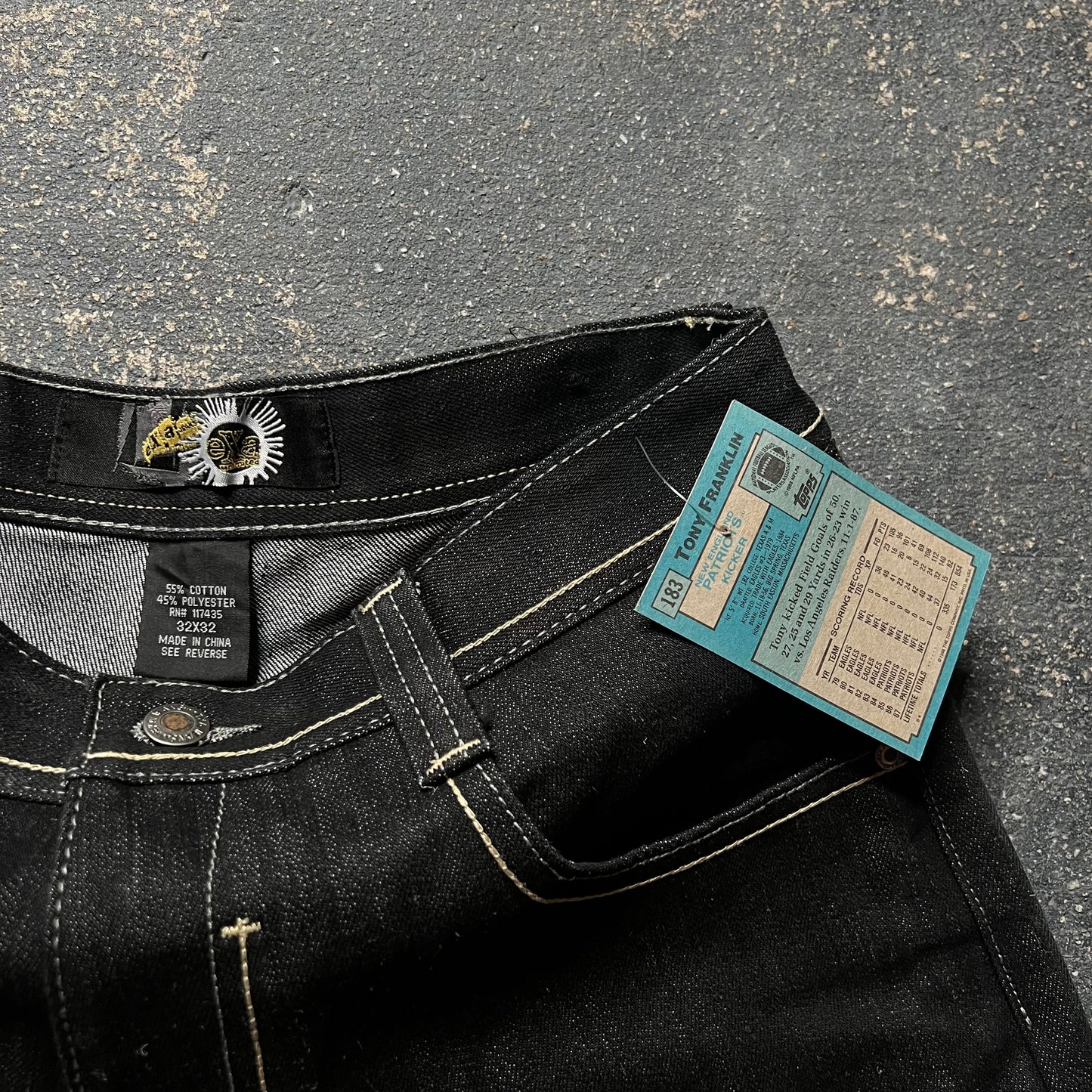 2000’s Tiger Embroidered Denim