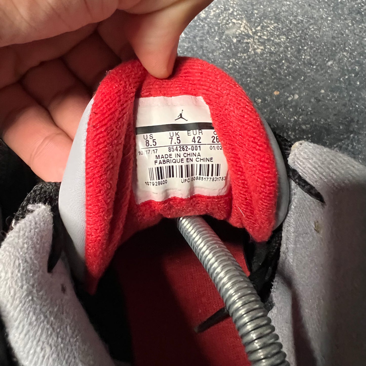 2017 Nike Air Jordan 3 Black Cement