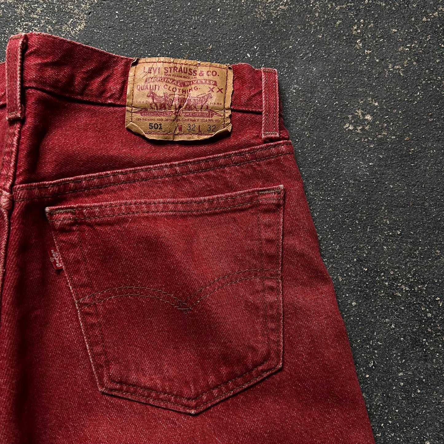 Vintage USA MADE Levi’s 501 Denim