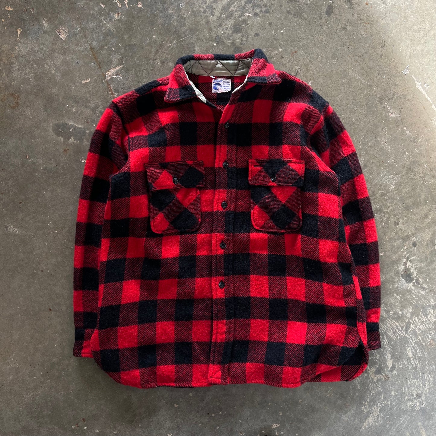 Vintage Sears Pilgrim Wool Shirt