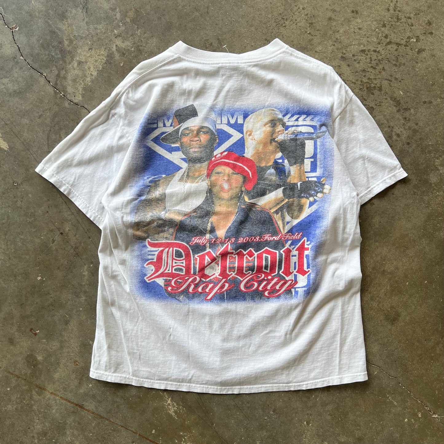 Vintage Eminem & 50 Cent Tour Tee