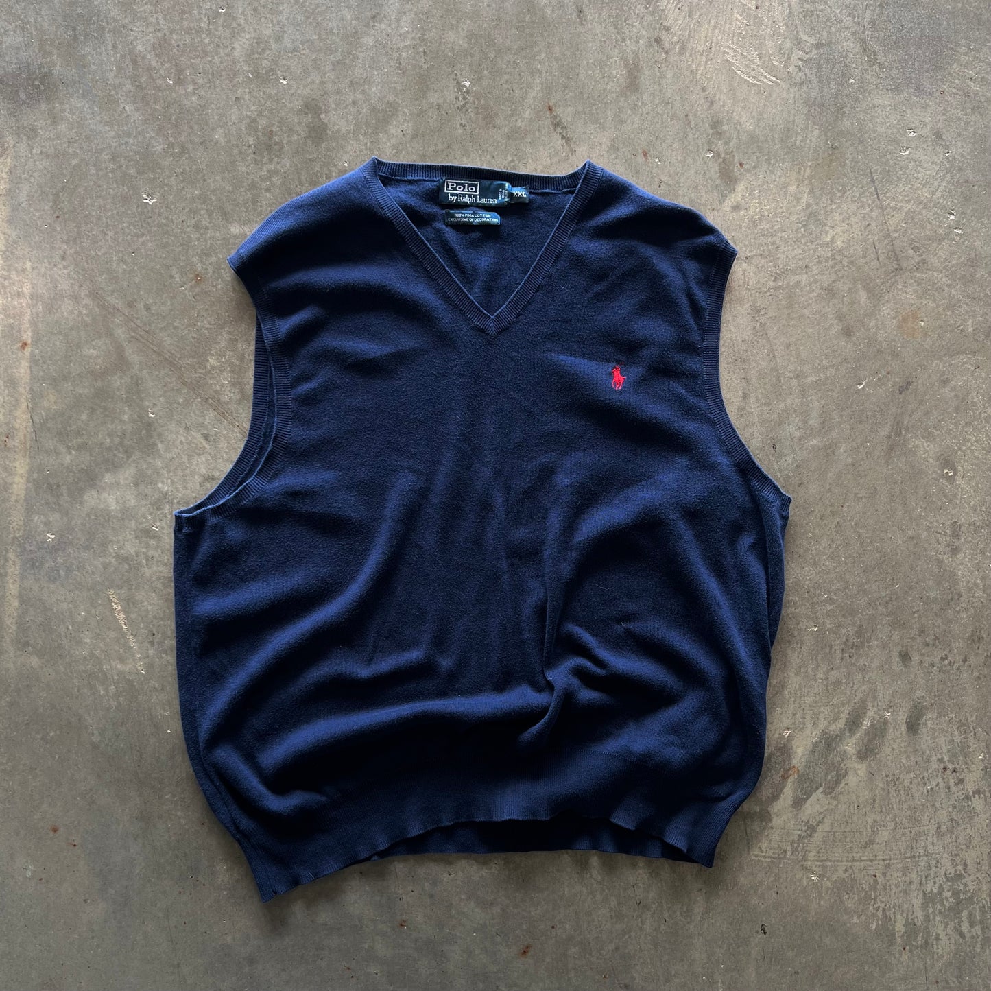 Vintage Polo Pima Vest