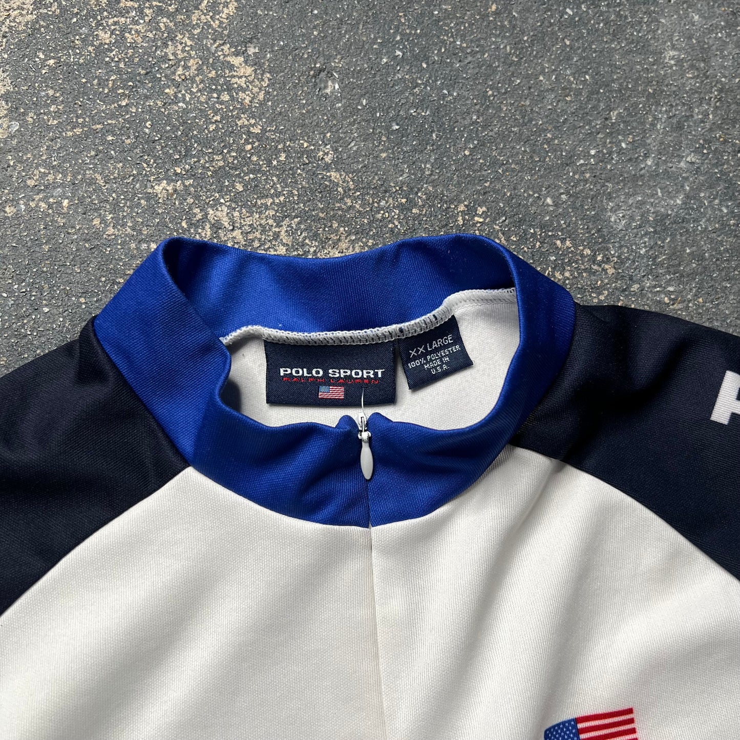 Vintage 90’s Polo RLX Sport Biking Jersey