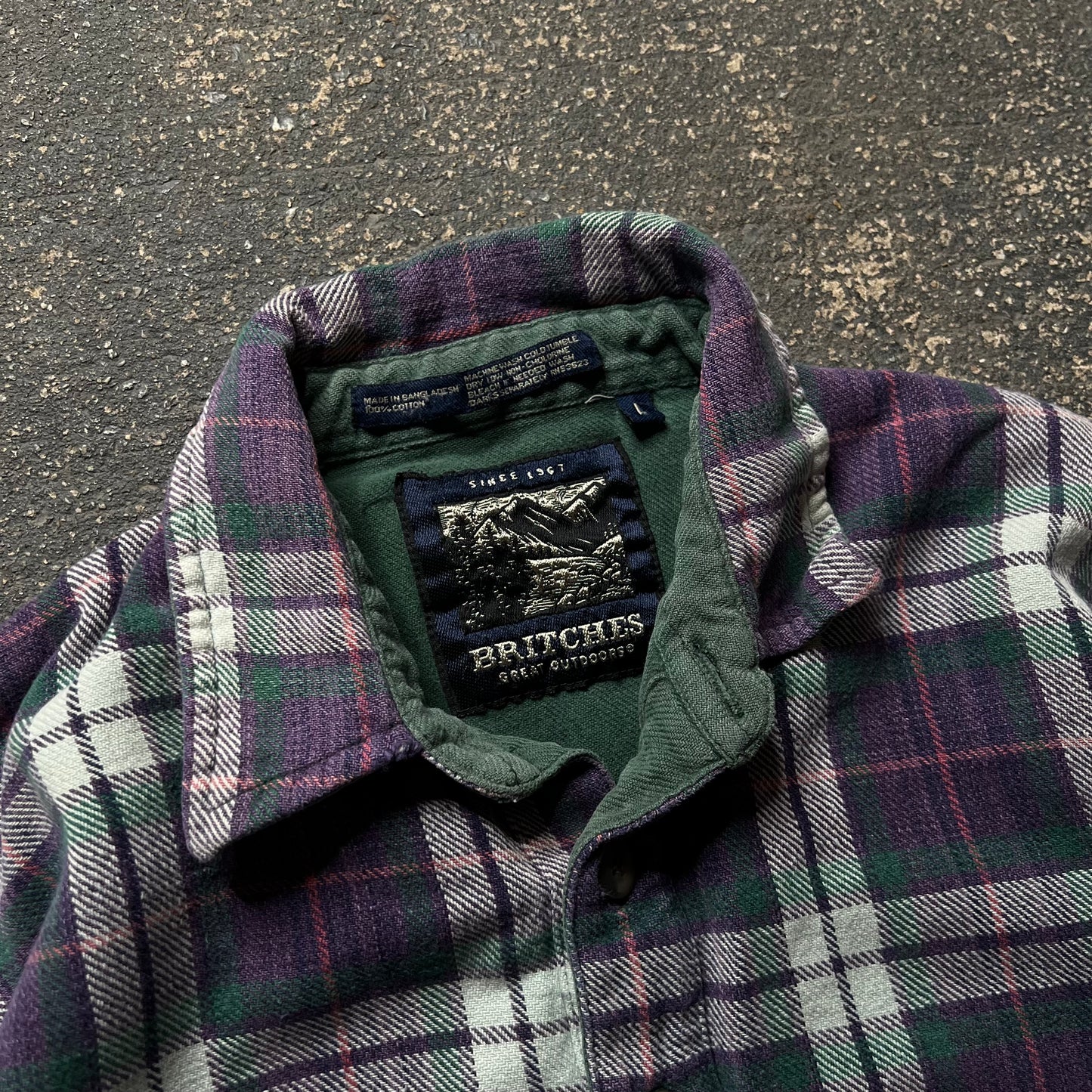 Vintage Britches Flannel Shirt
