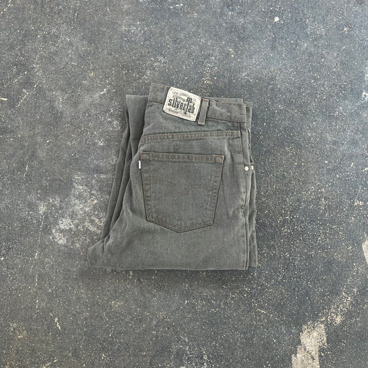 Vintage Olive Green Levi's SilverTab Denim