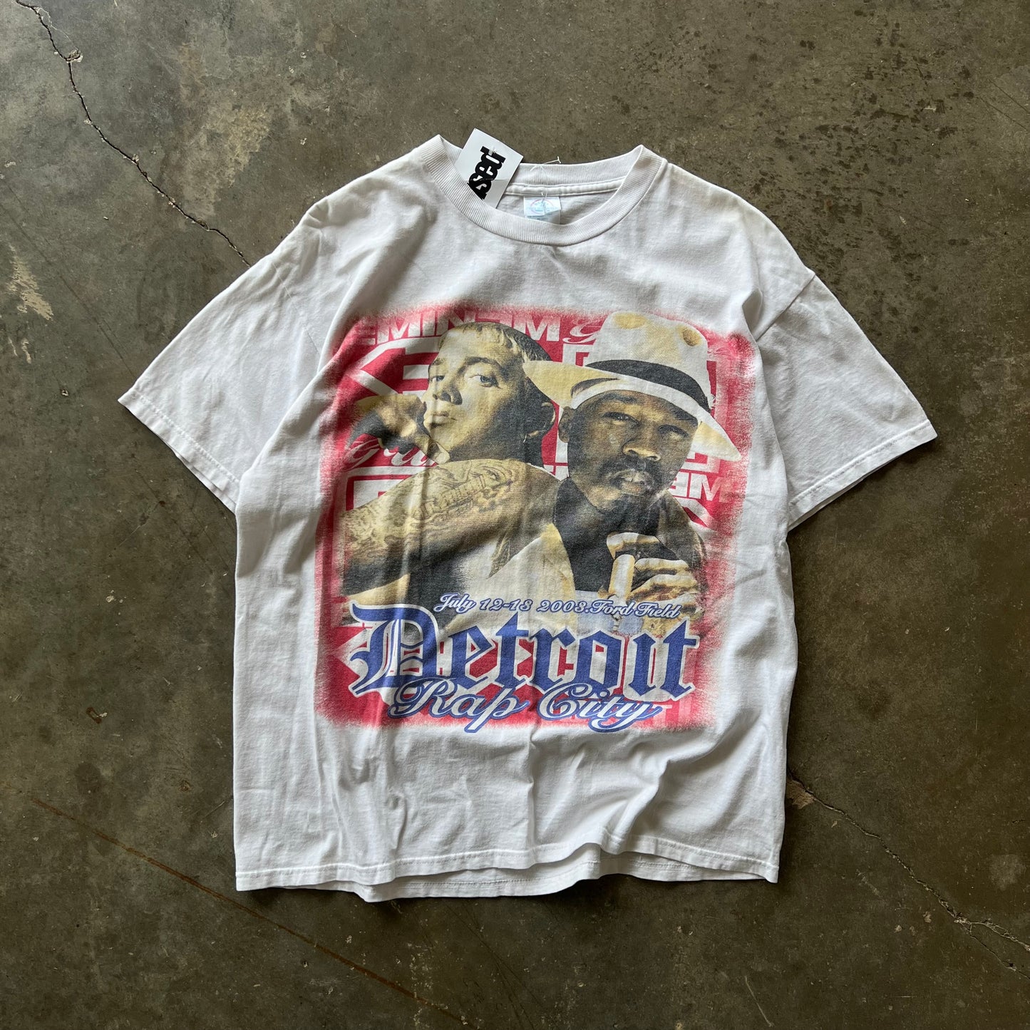 Vintage Eminem & 50 Cent Tour Tee