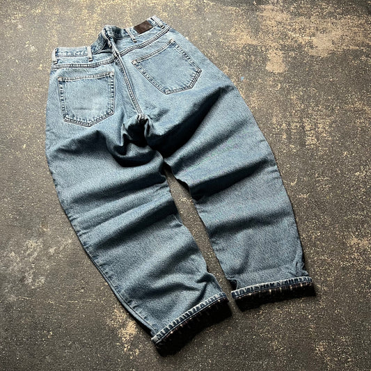 2000’s L.L Bean Plaid Denim