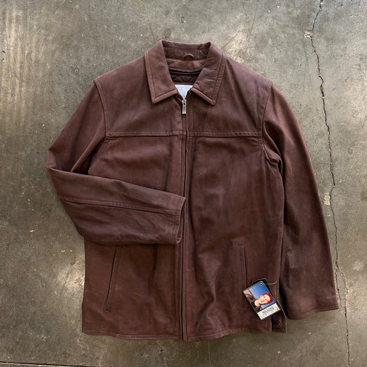 Vintage Brown Wilson Leather Jacket