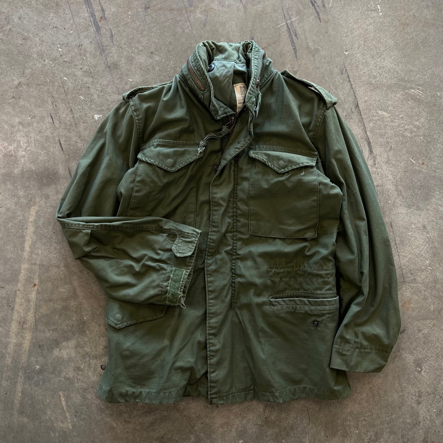 Vintage Military OG-107 Field Jacket