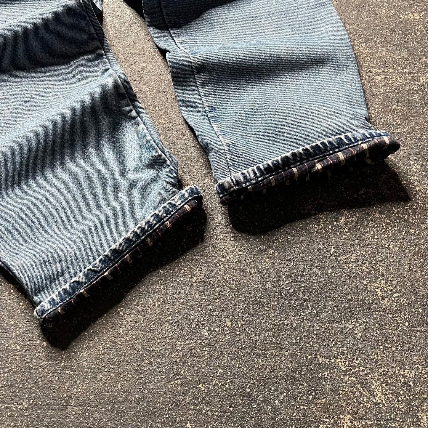 2000’s L.L Bean Plaid Denim