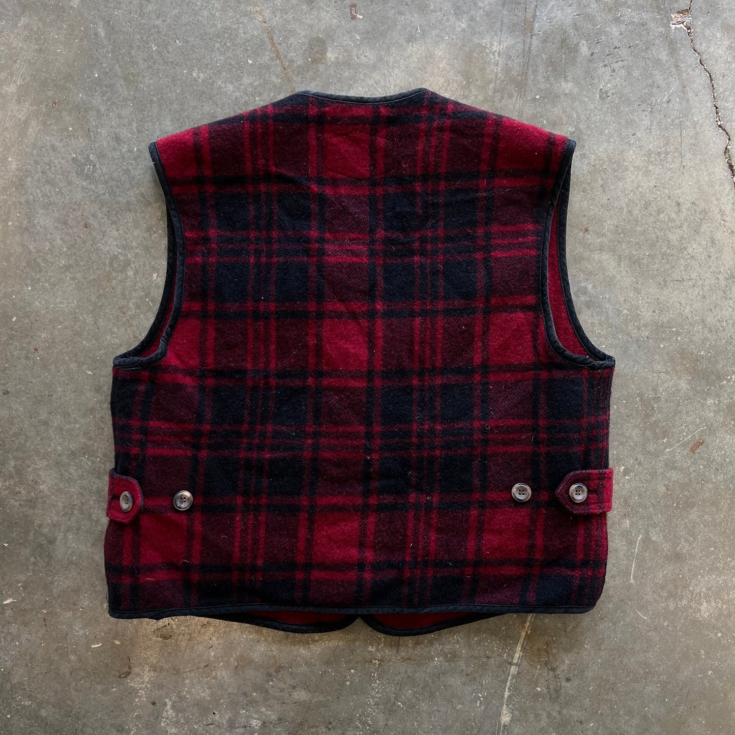 Vintage Woolrich Plaided Vest