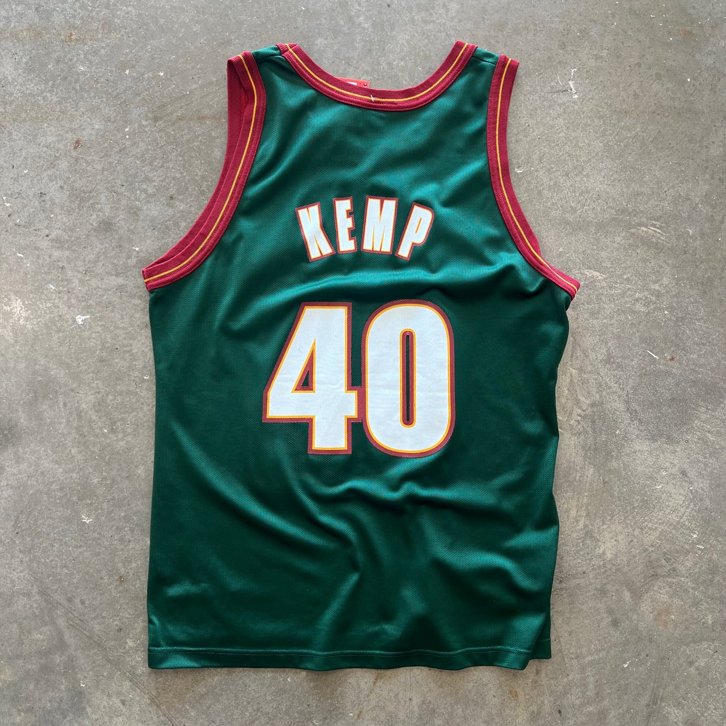 Vintage Seattle Sonics Champion Jersey