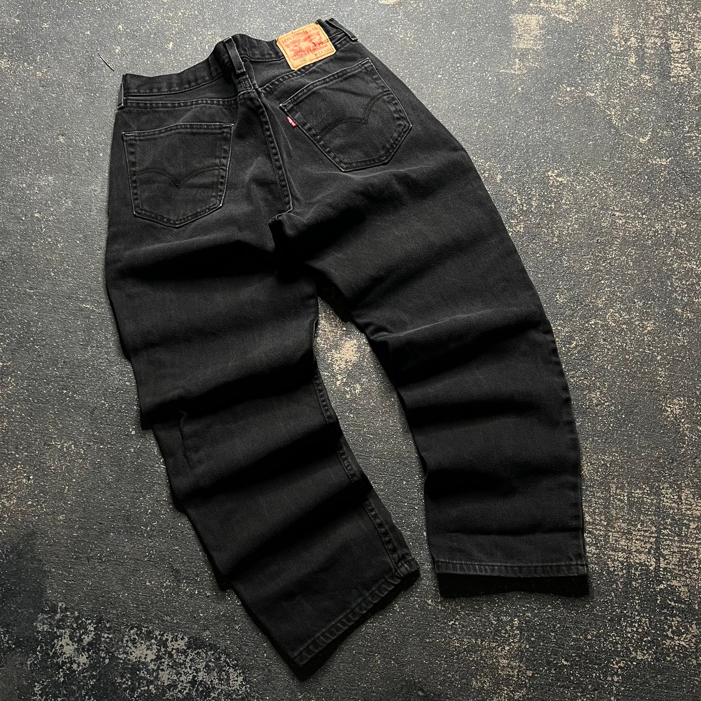 2000’s Levi’s 550 Black Denim
