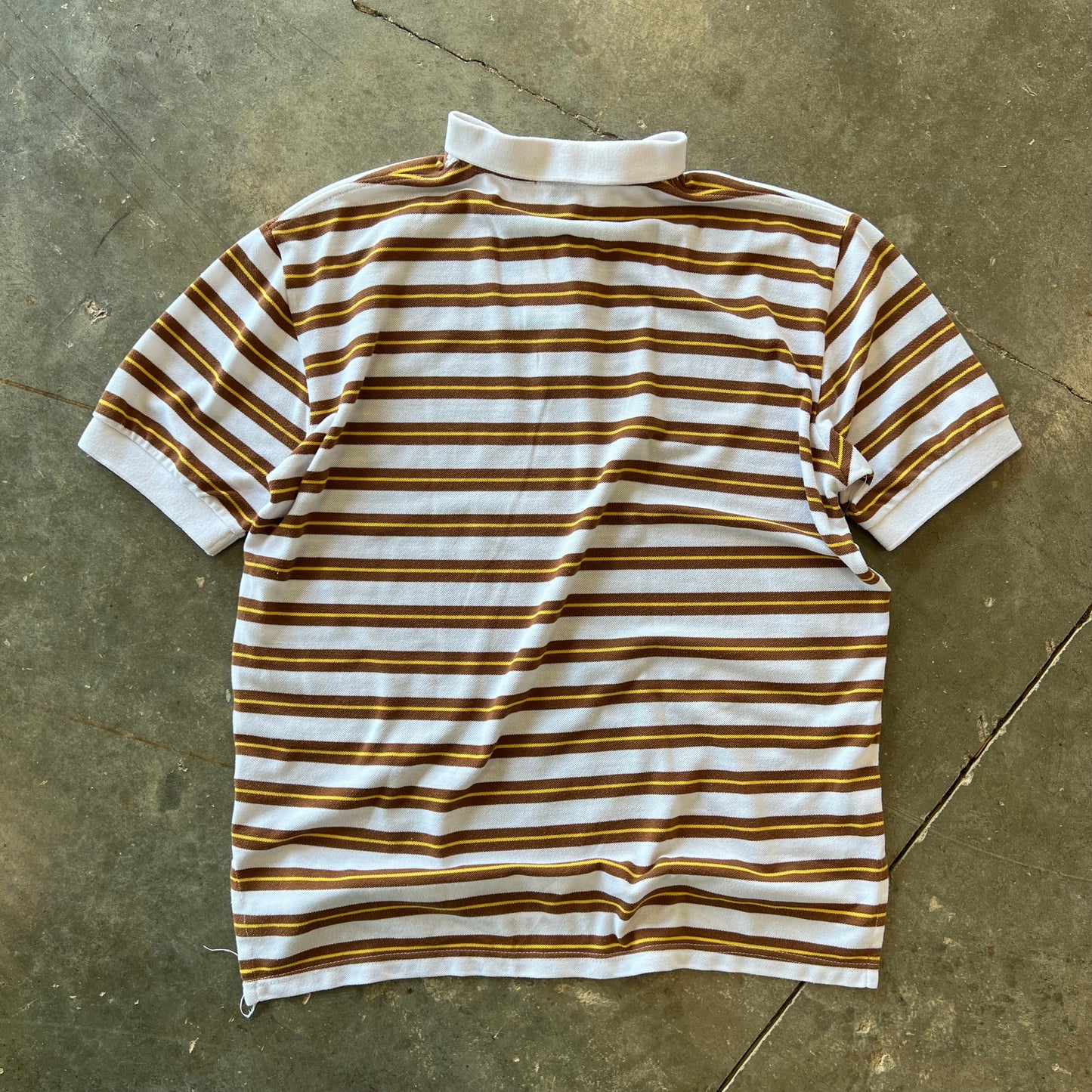 Vintage Striped Polo By Ralph Lauren Shirt