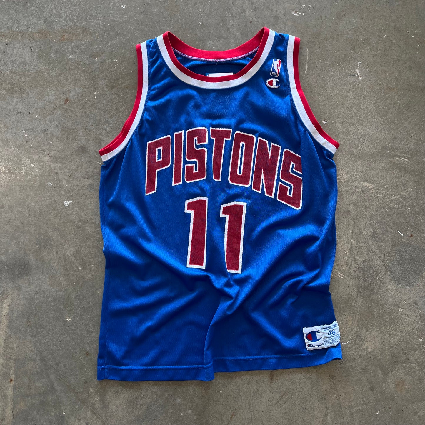 1980's Detroit Pistons Champion Jersey