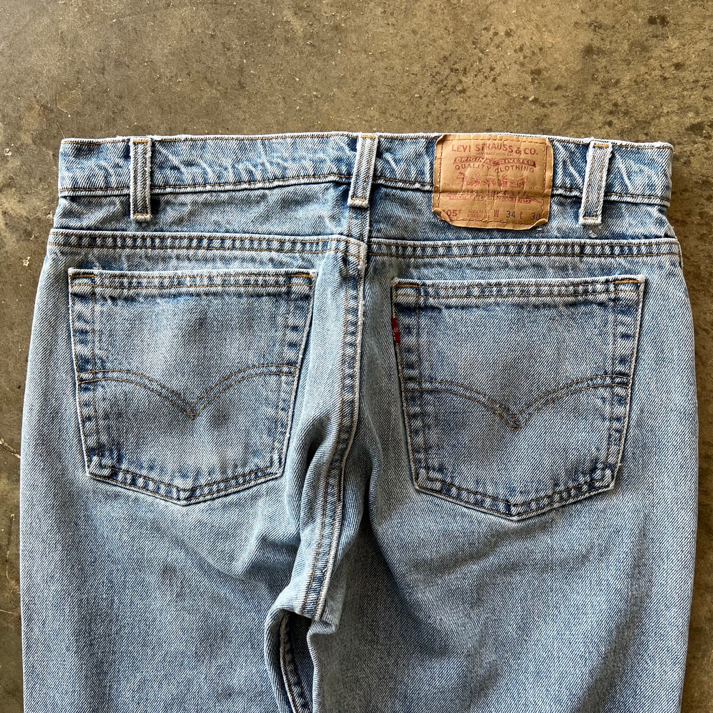 Vintage Levi’s 505 denim