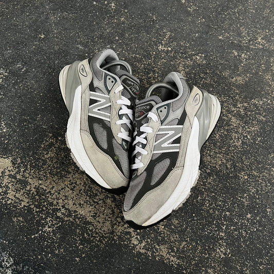 Grey/White New Balance 990V6