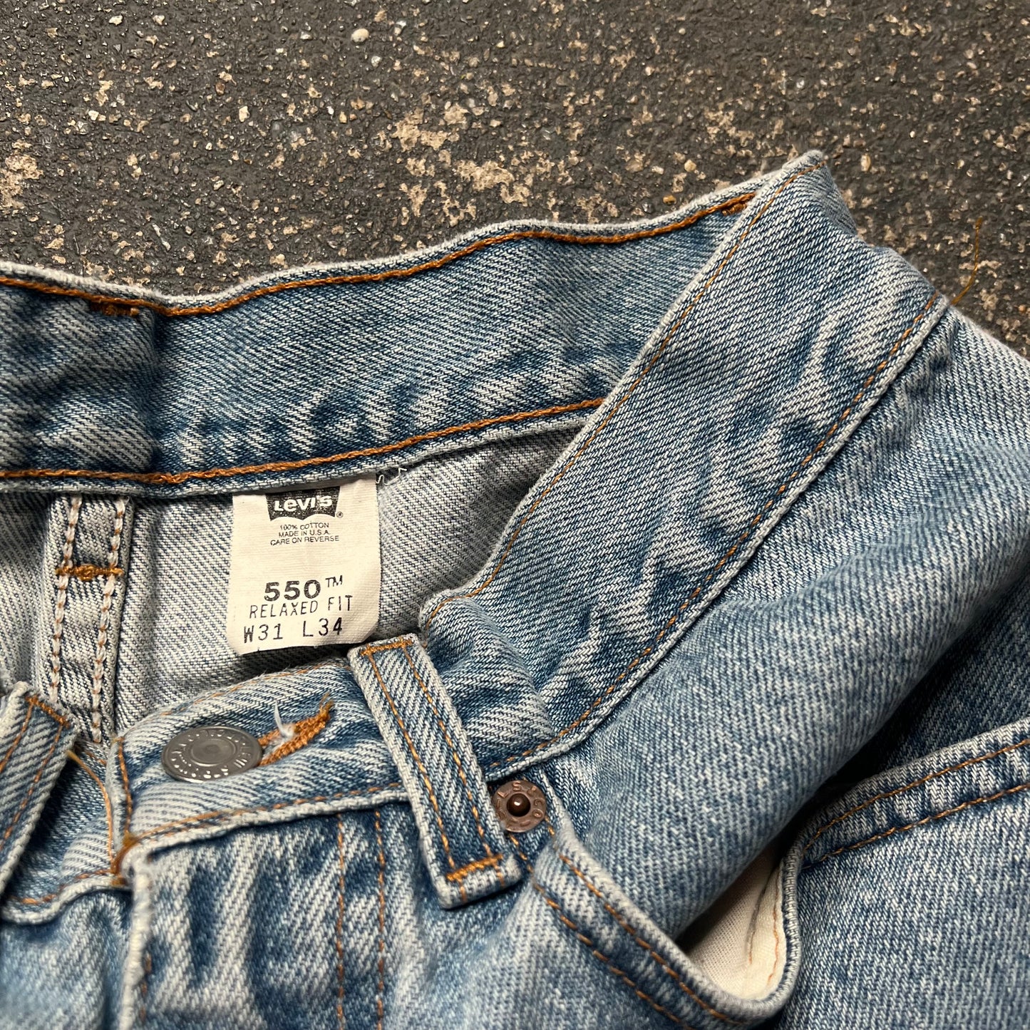 Vintage Levi’s 550 Denim