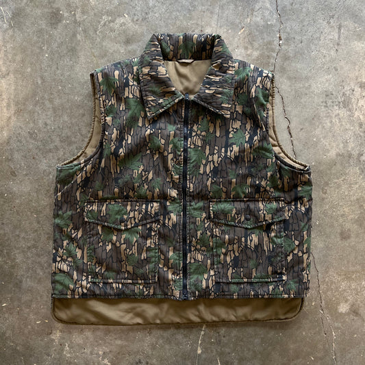 Vintage Camo Puffer Vest