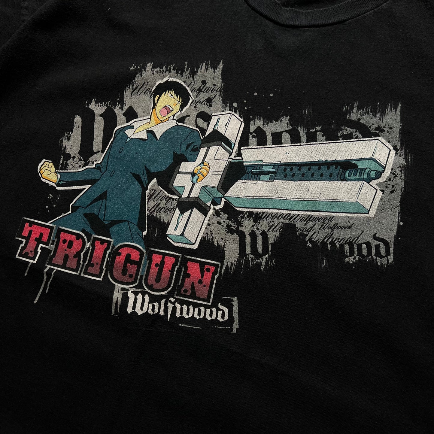 Vintage Trigun Wolfwood Promo Tee