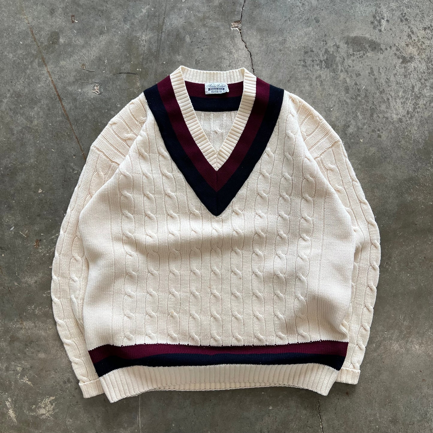 Vintage Brooks Brothers Merino Sweater