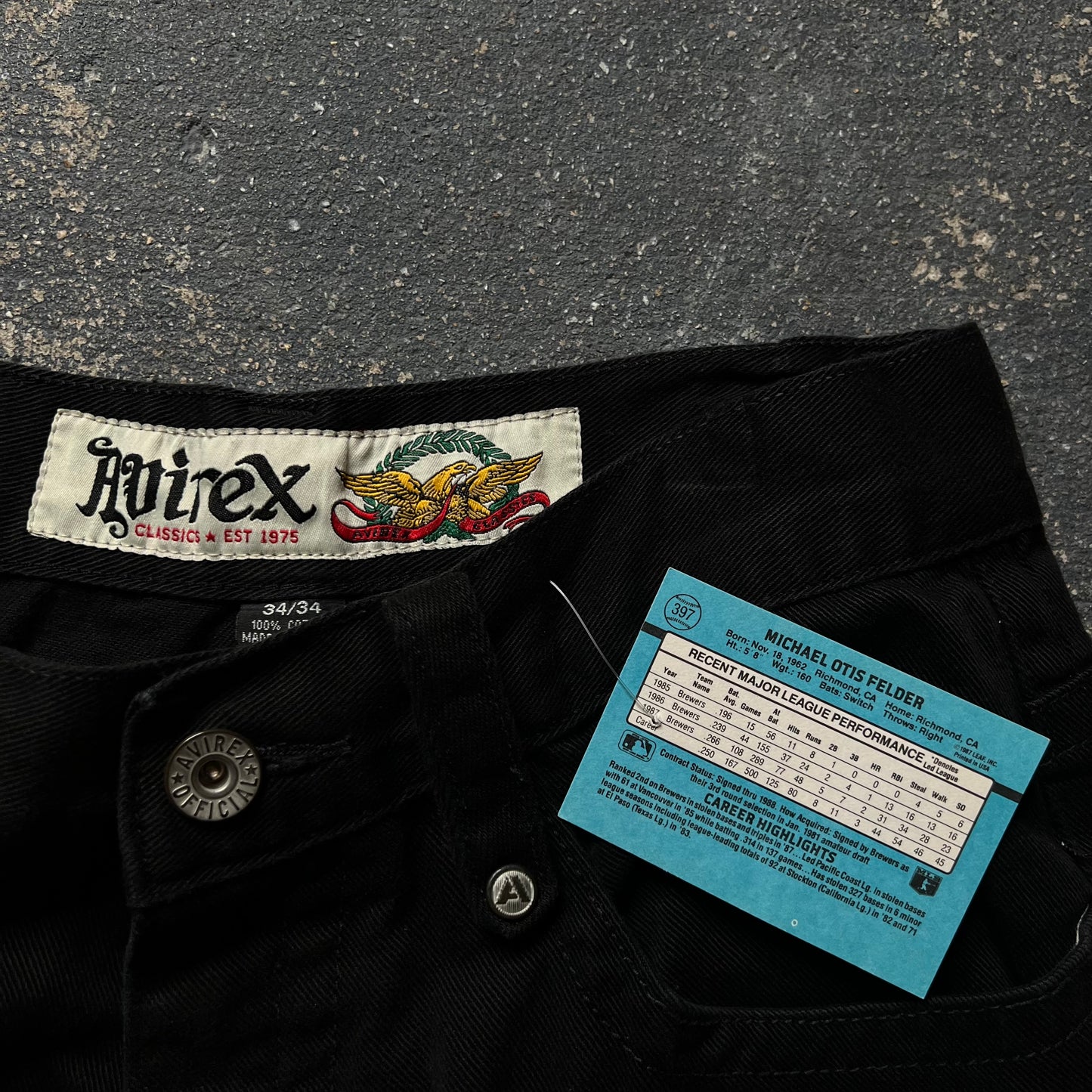 2000’s Avirex Embroidered Denim
