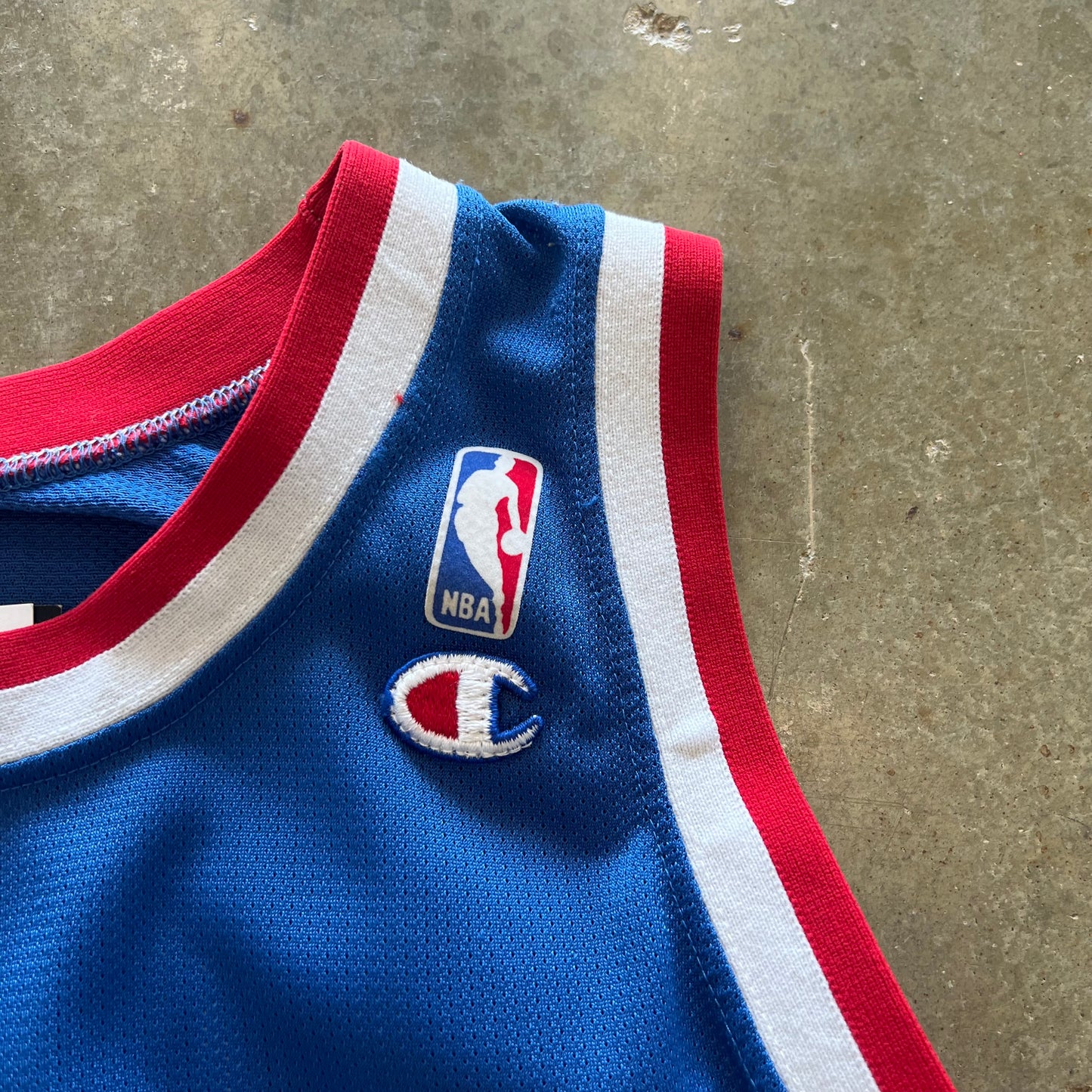 1980's Detroit Pistons Champion Jersey