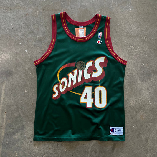 Vintage Seattle Sonics Champion Jersey