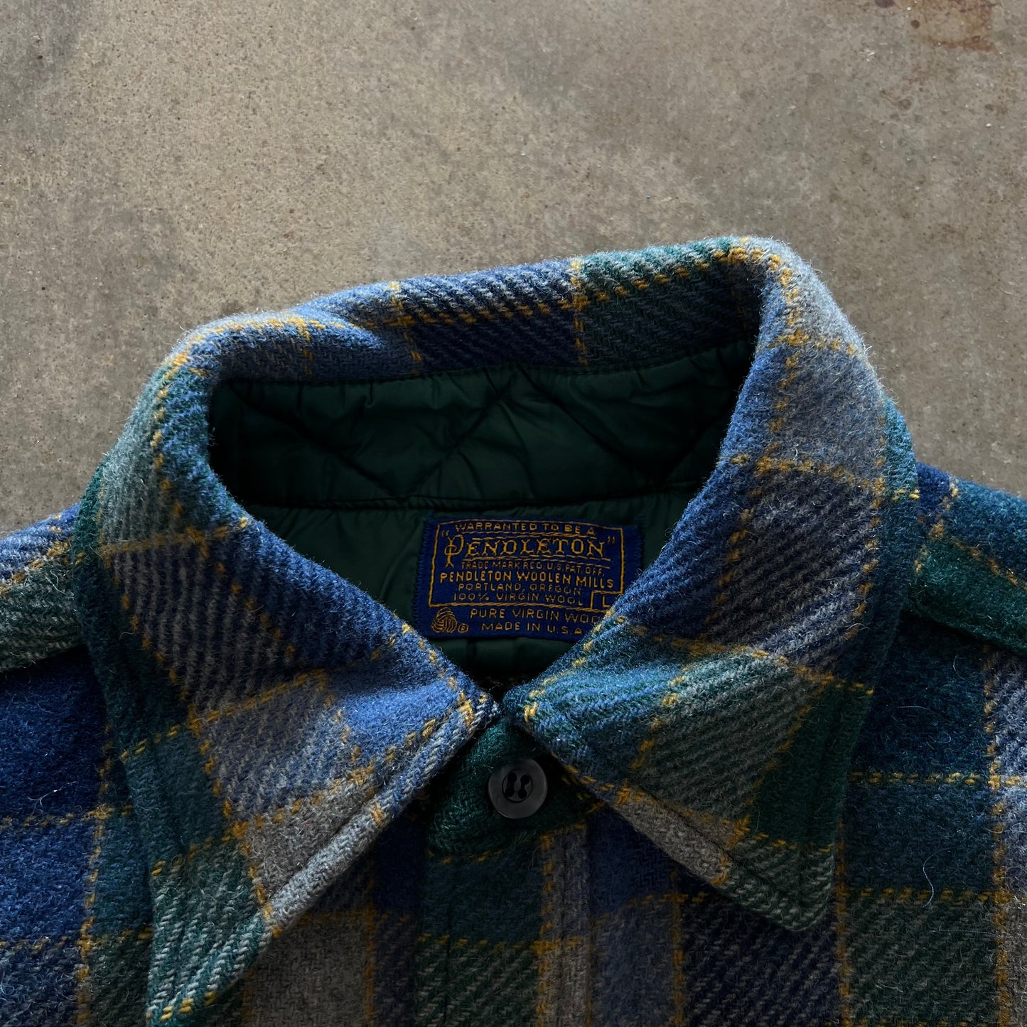 Vintage Pendleton Wool Flannel