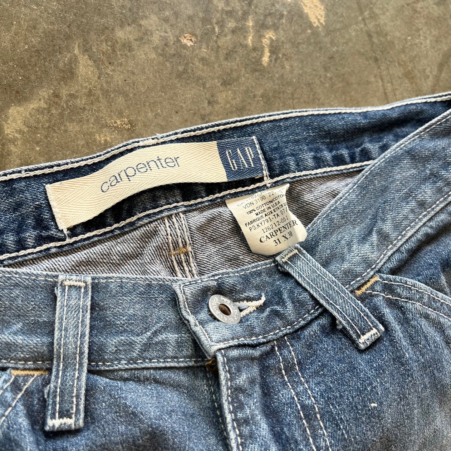 00’s GAP Carpenter Denim