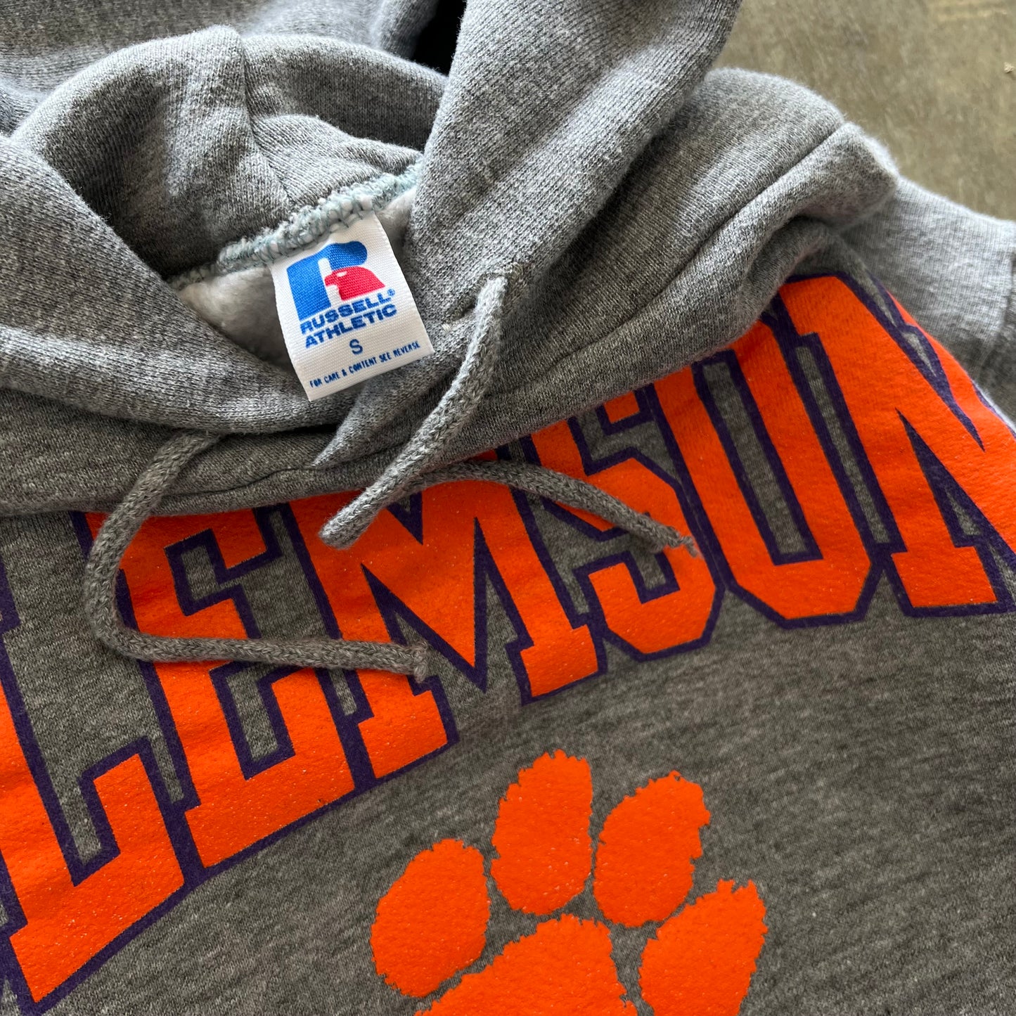 Vintage Clemson University Hoodie