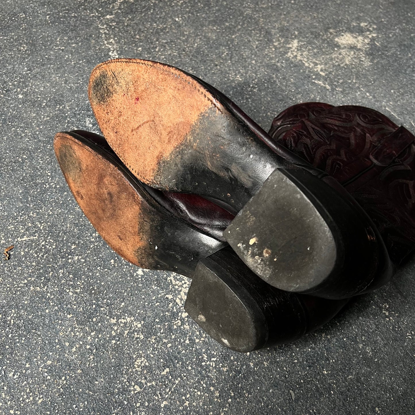 Vintage Larry Mahan Western Boots