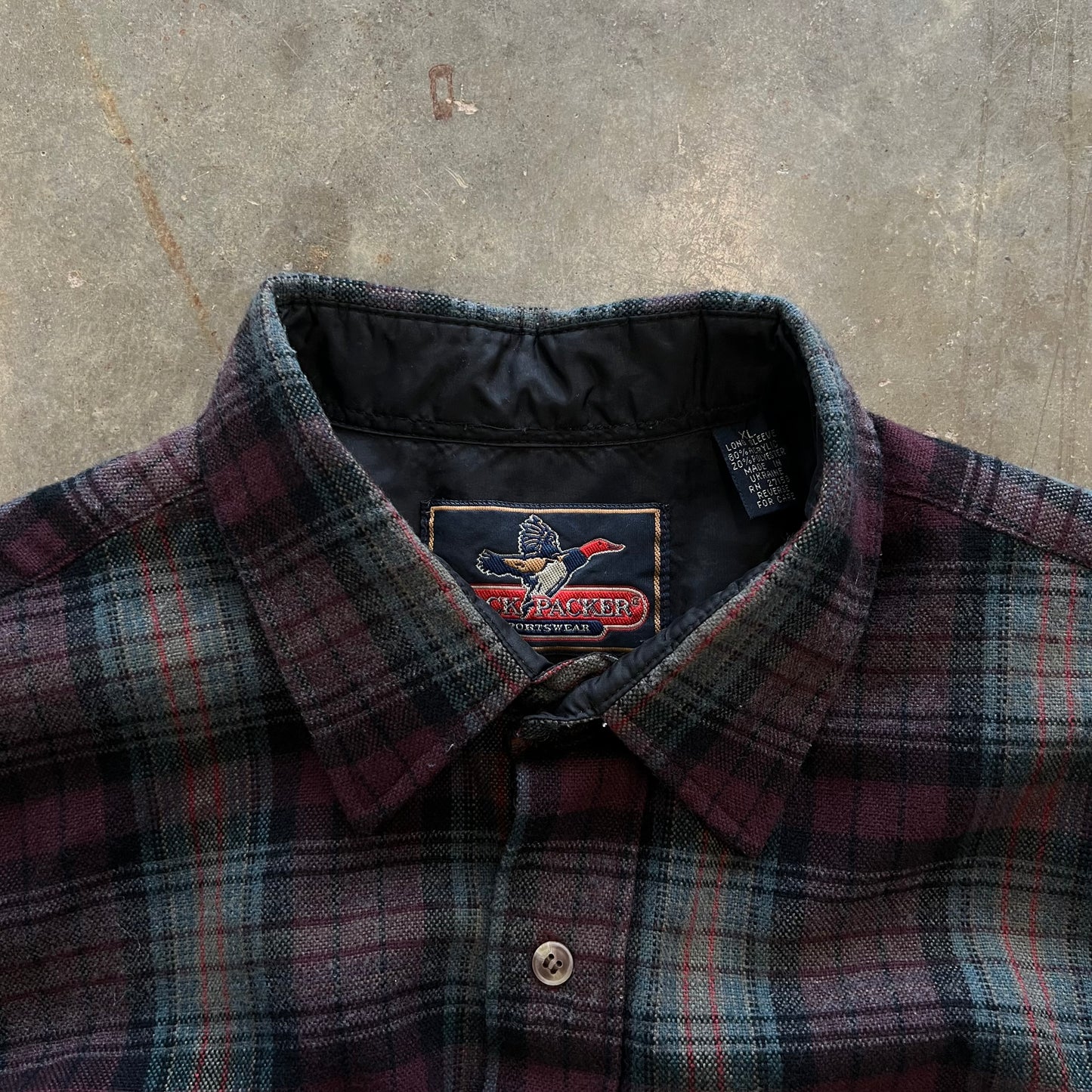 Vintage Duck Plaid Flannel