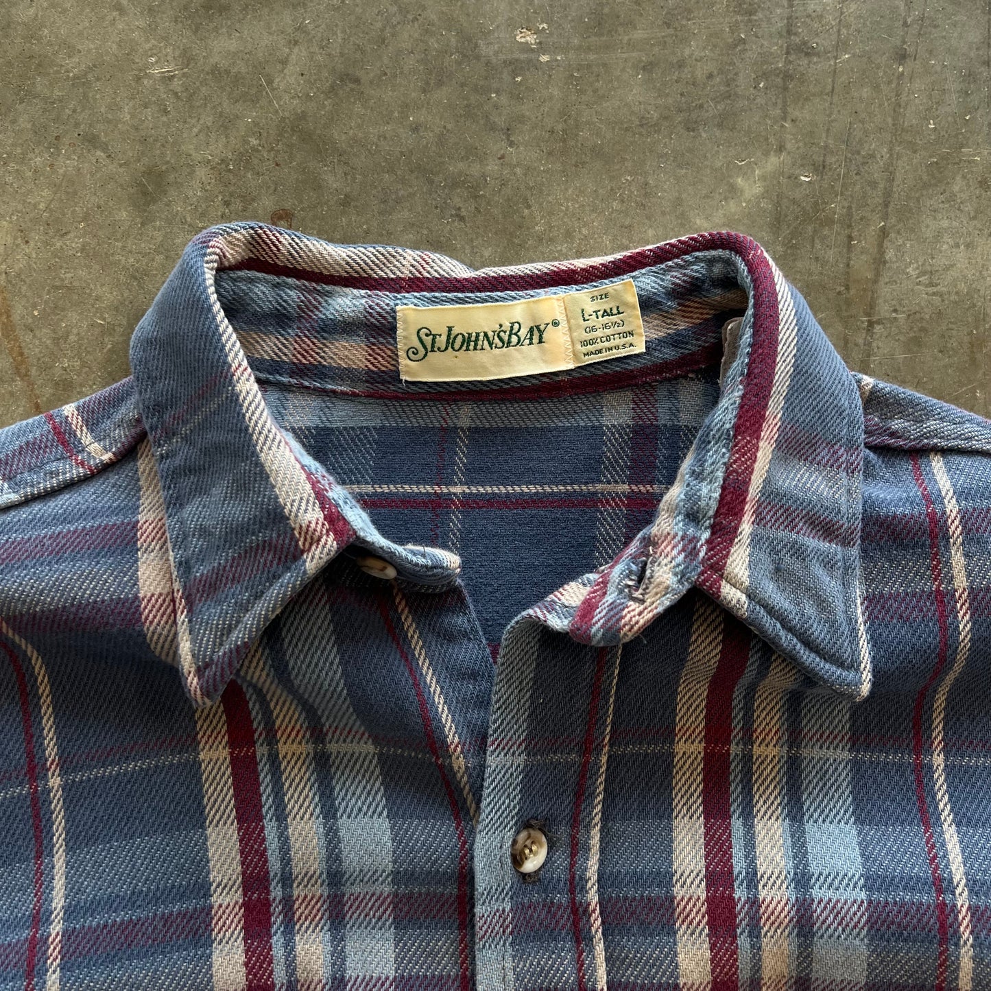 Vintage St John’s Bay Flannel