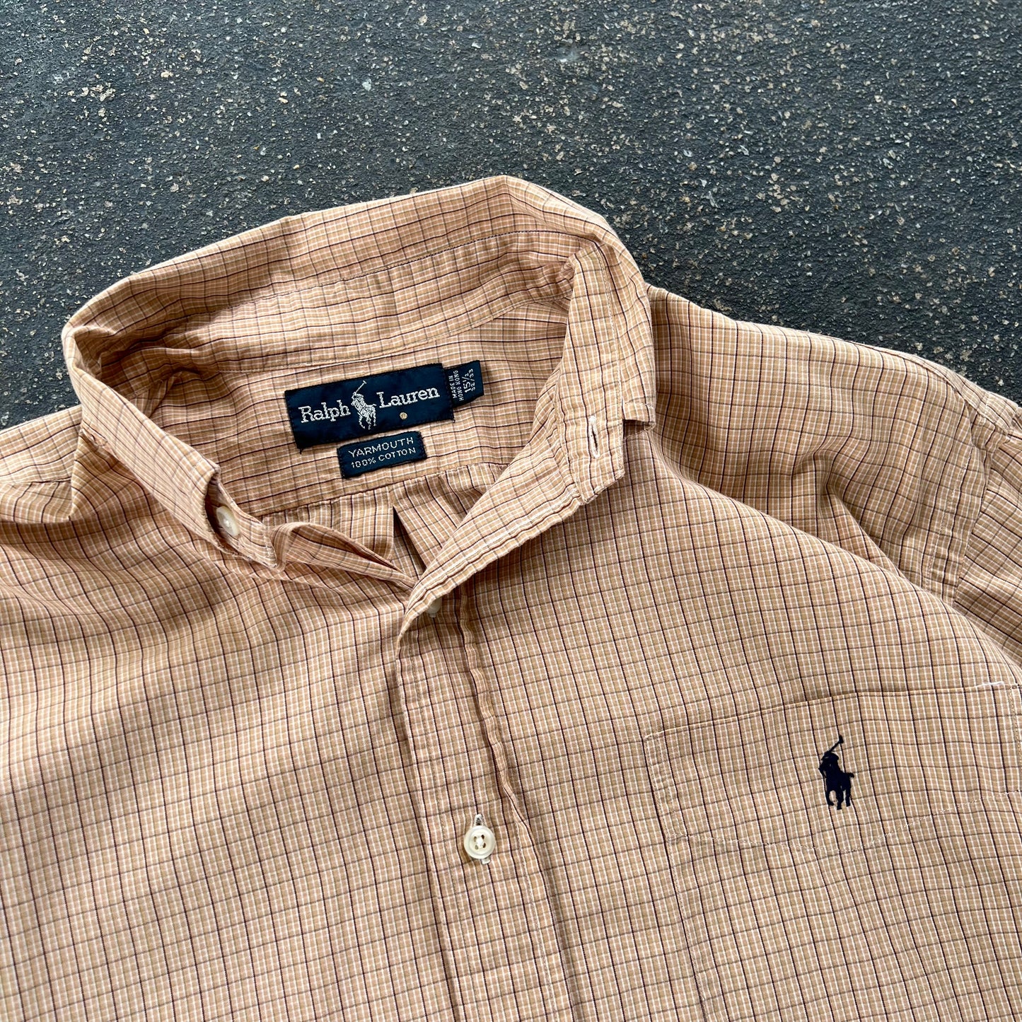 Vintage Polo Ralph Lauren Yarmouth Button Shirt