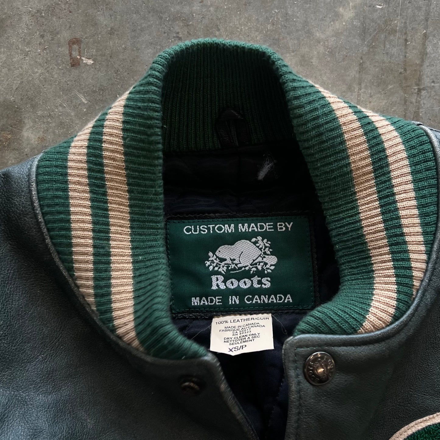 Vintage Roots Canada Varsity Jacket