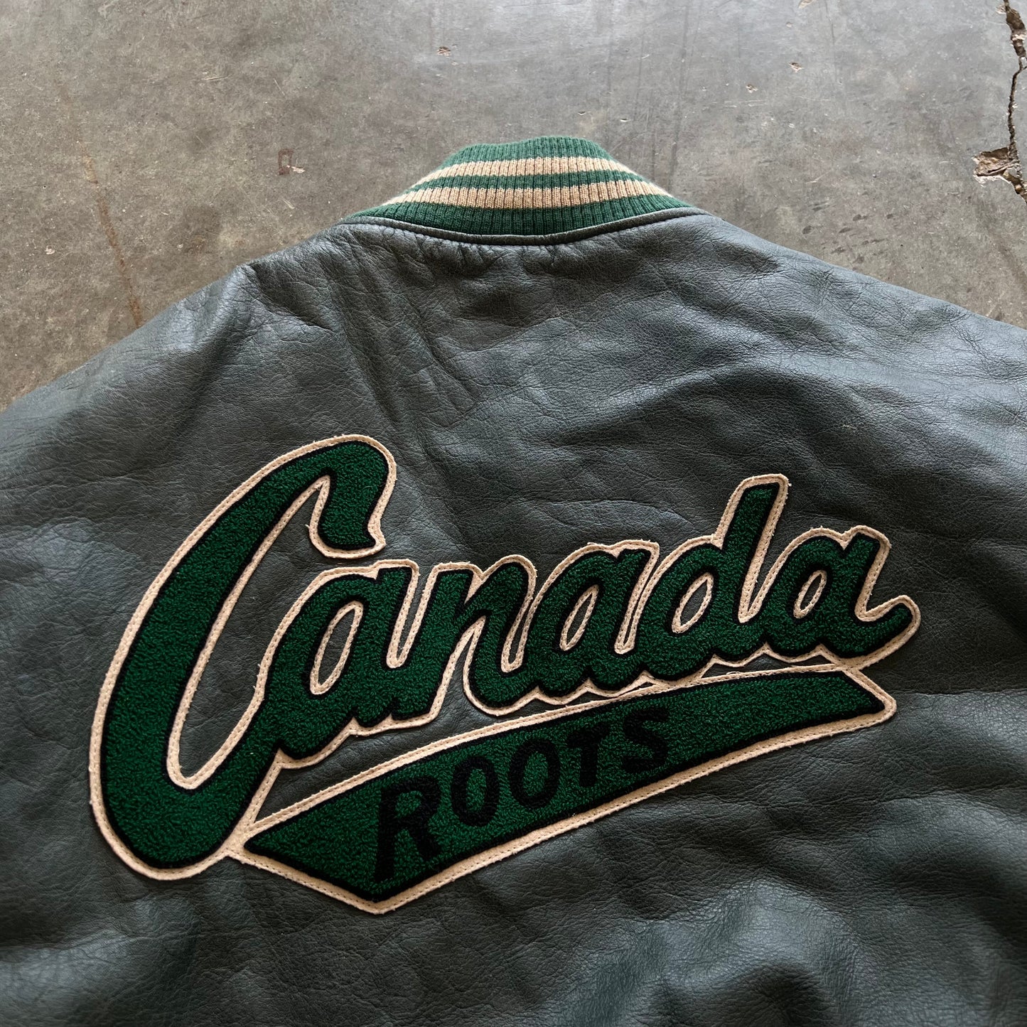 Vintage Roots Canada Varsity Jacket