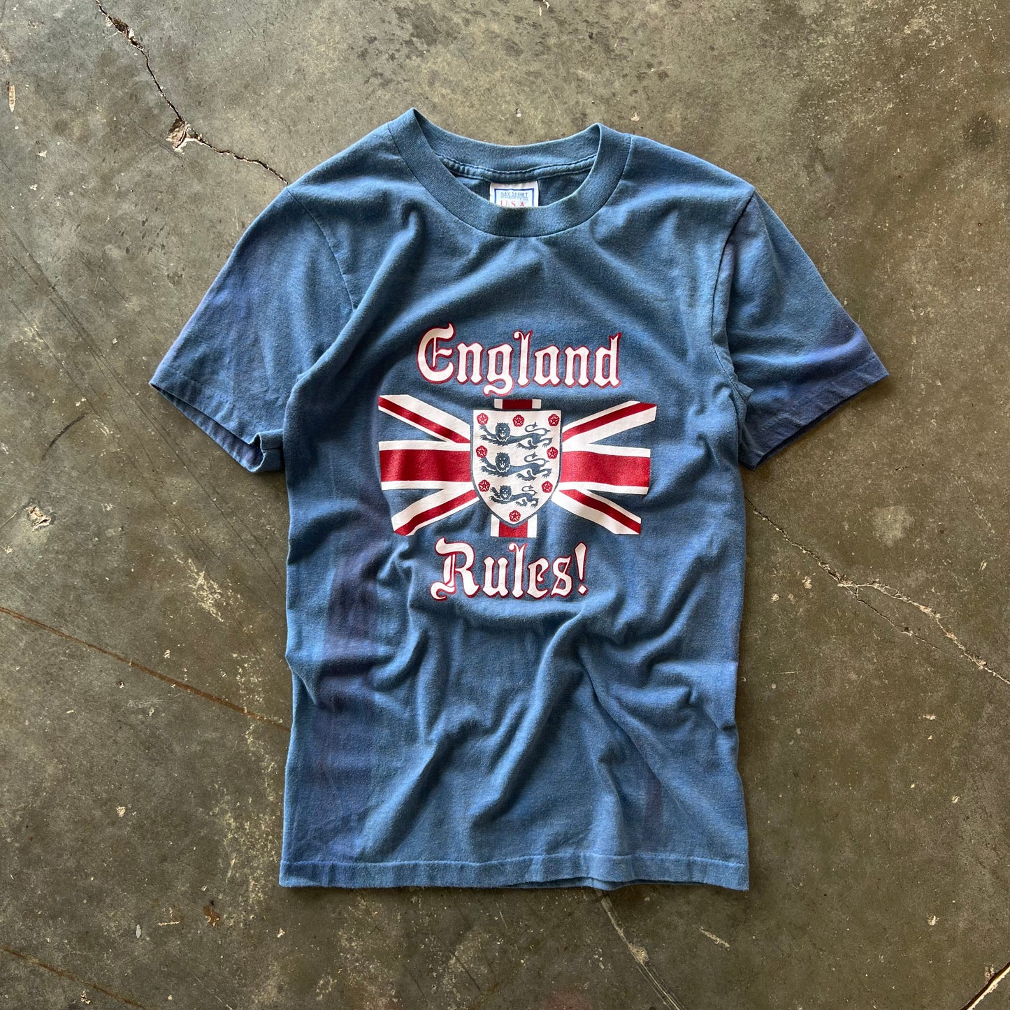 Vintage “England Rules!” Tee