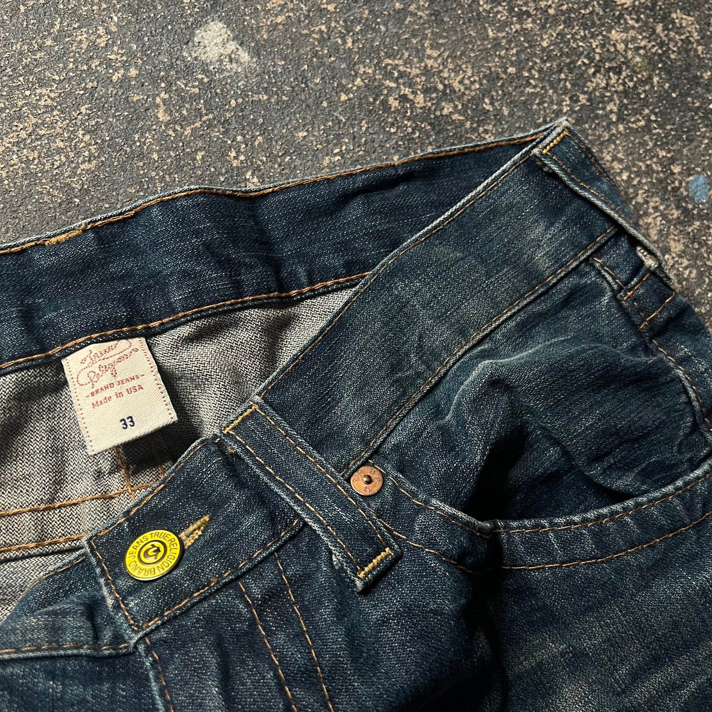 2000’s True Religion Embroidered Denim
