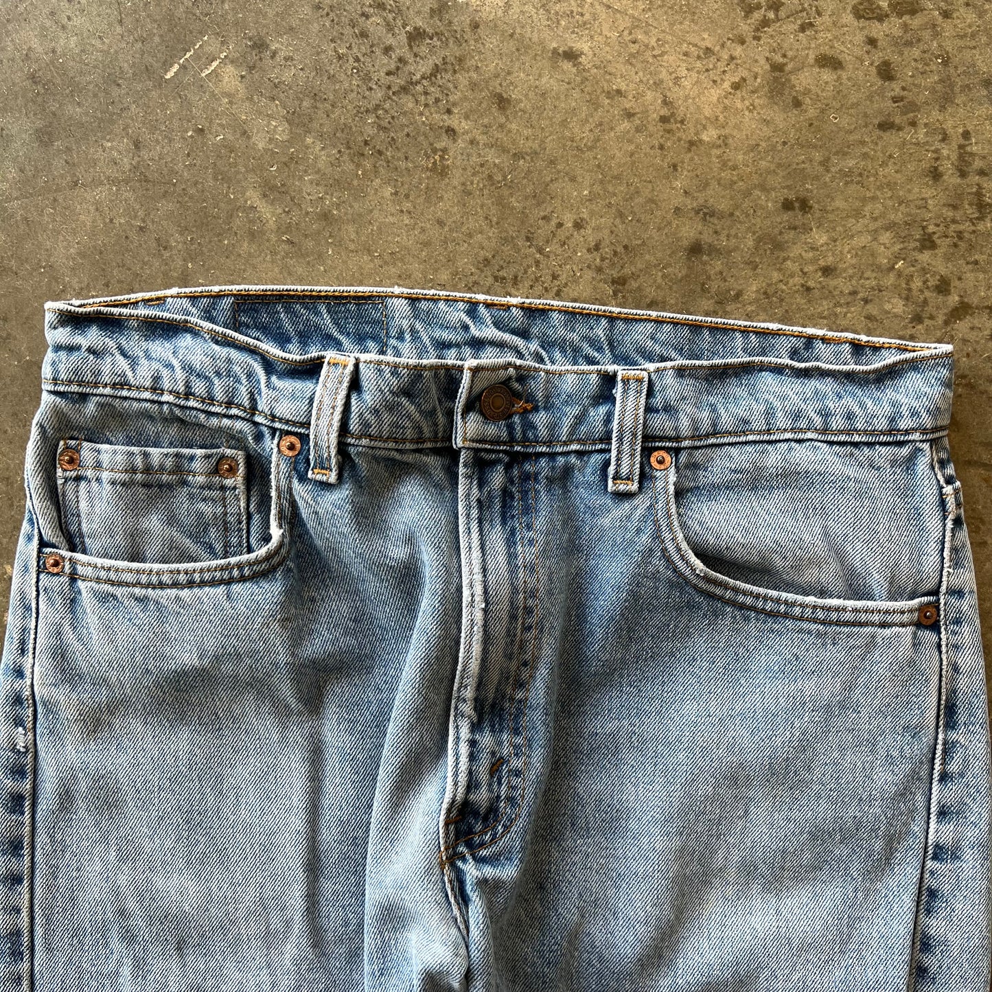 Vintage Levi’s 505 denim