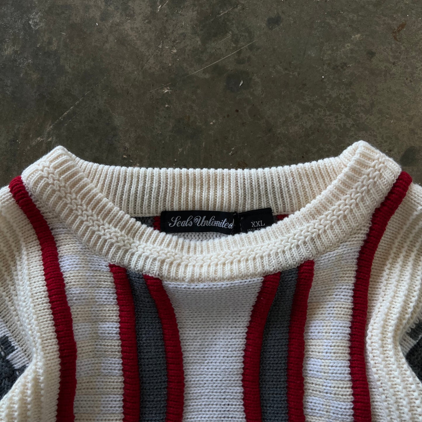 Vintage Cable Knit Sweater