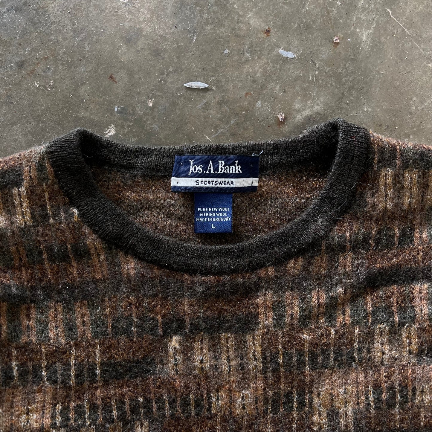 Vintage Jos A Banks Sweater