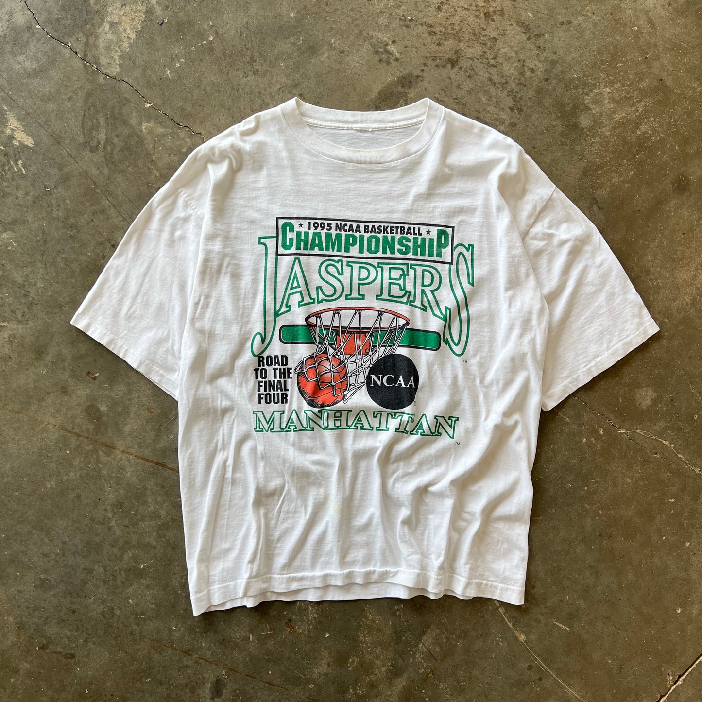 Vintage Logo 7 Jaspers University Tee