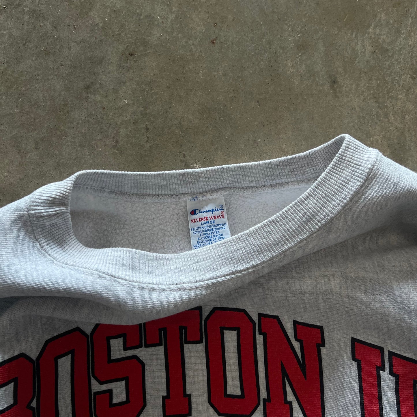 Vintage Boston University Sweatshirt