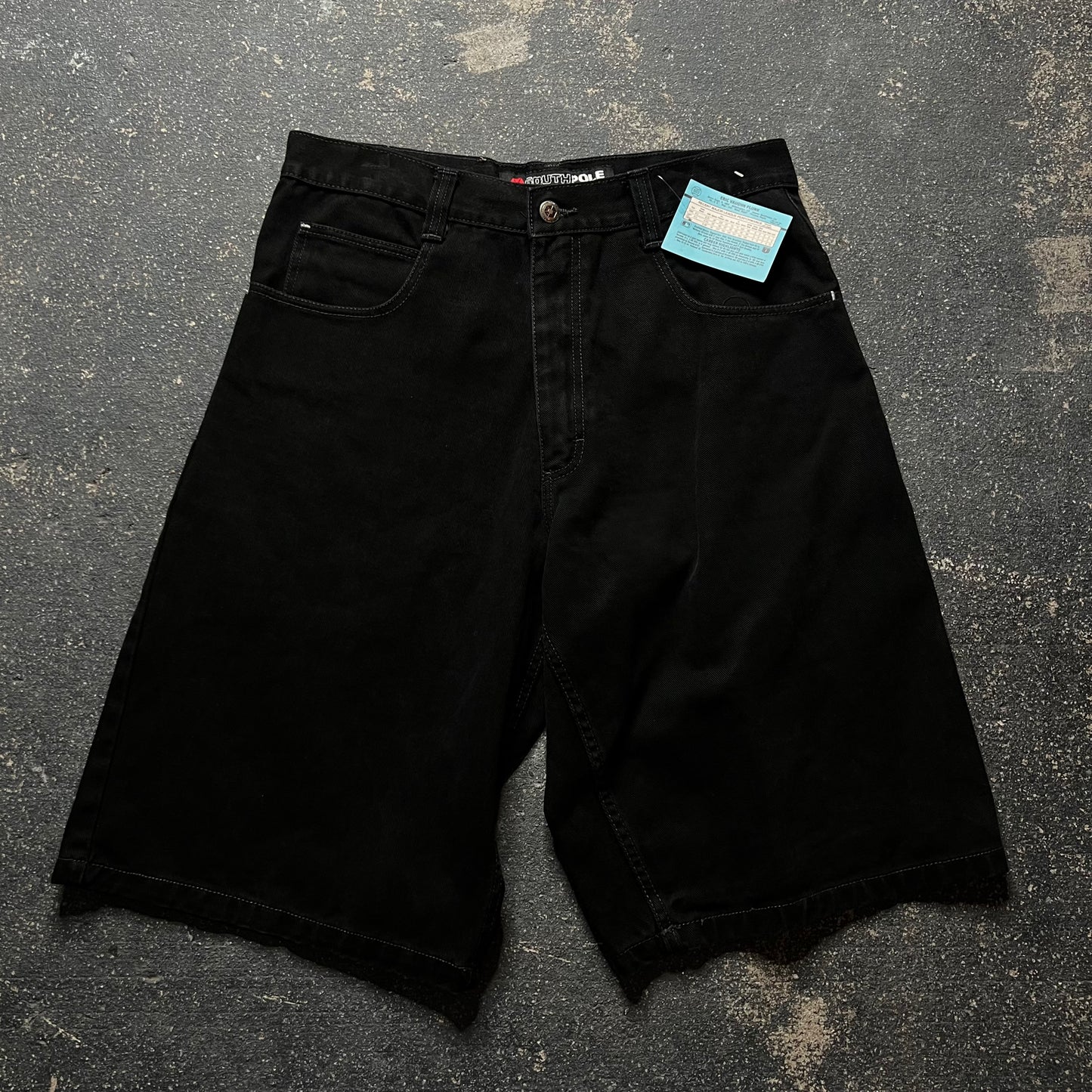 2000’s SouthPole Black Jorts
