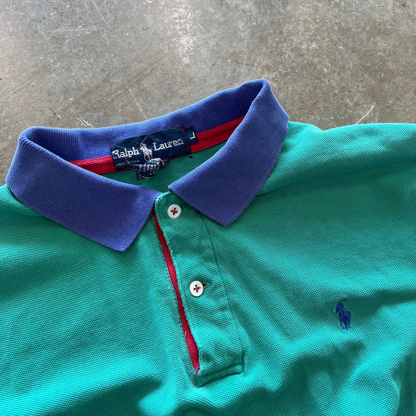 Vintage Boot Polo By Ralph Lauren Shirt